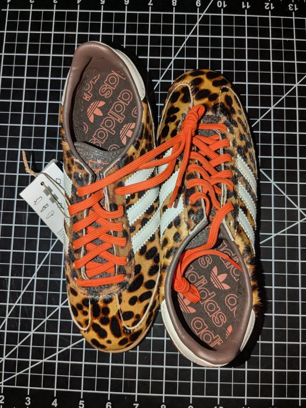 adidas Originals SL72 OG sneakers in leopard print